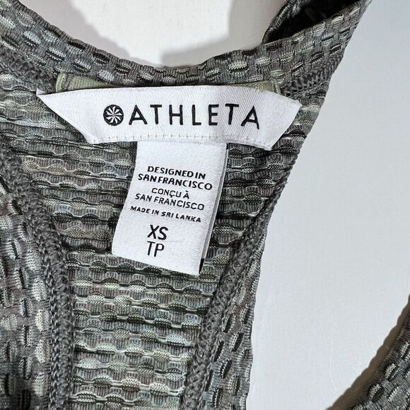 Athleta Ultimate Scoop Racerback Tank Top Mesh Women's Size XS - Picture 4 of 6